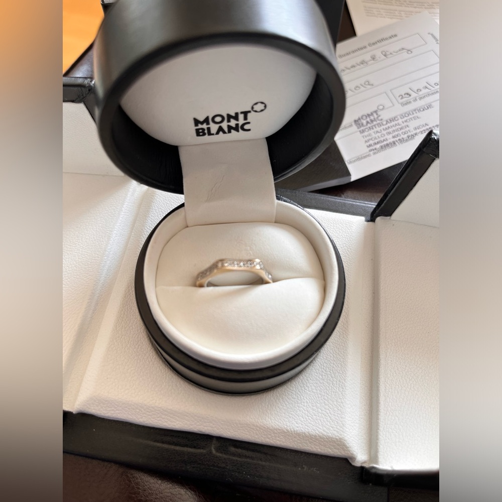 Authentic MONT BLANC eternity ring - Picture 5 of 9